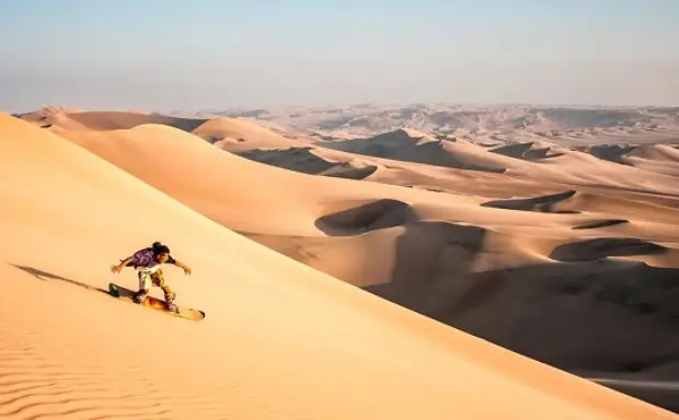 Sandboarding