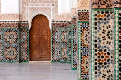Marrakech medina sightseeing